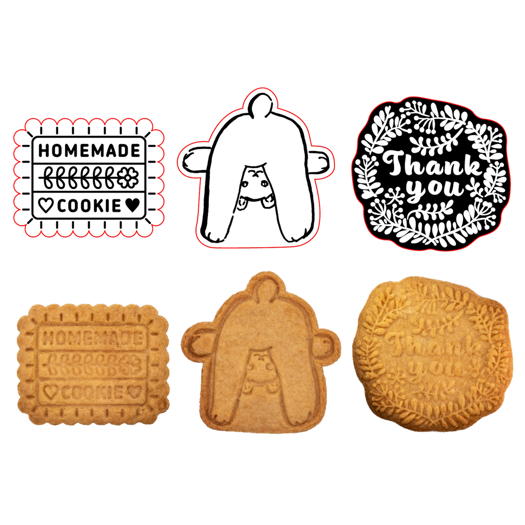 01: オーダーメイド 描いた絵をクッキー型にする – sacsac / cookie