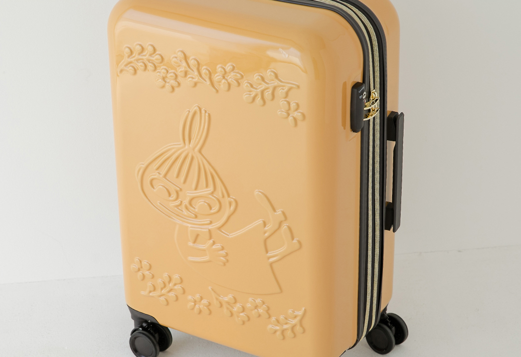 リトルミイがどーーんとデザインされた存在感抜群のキャリーケース