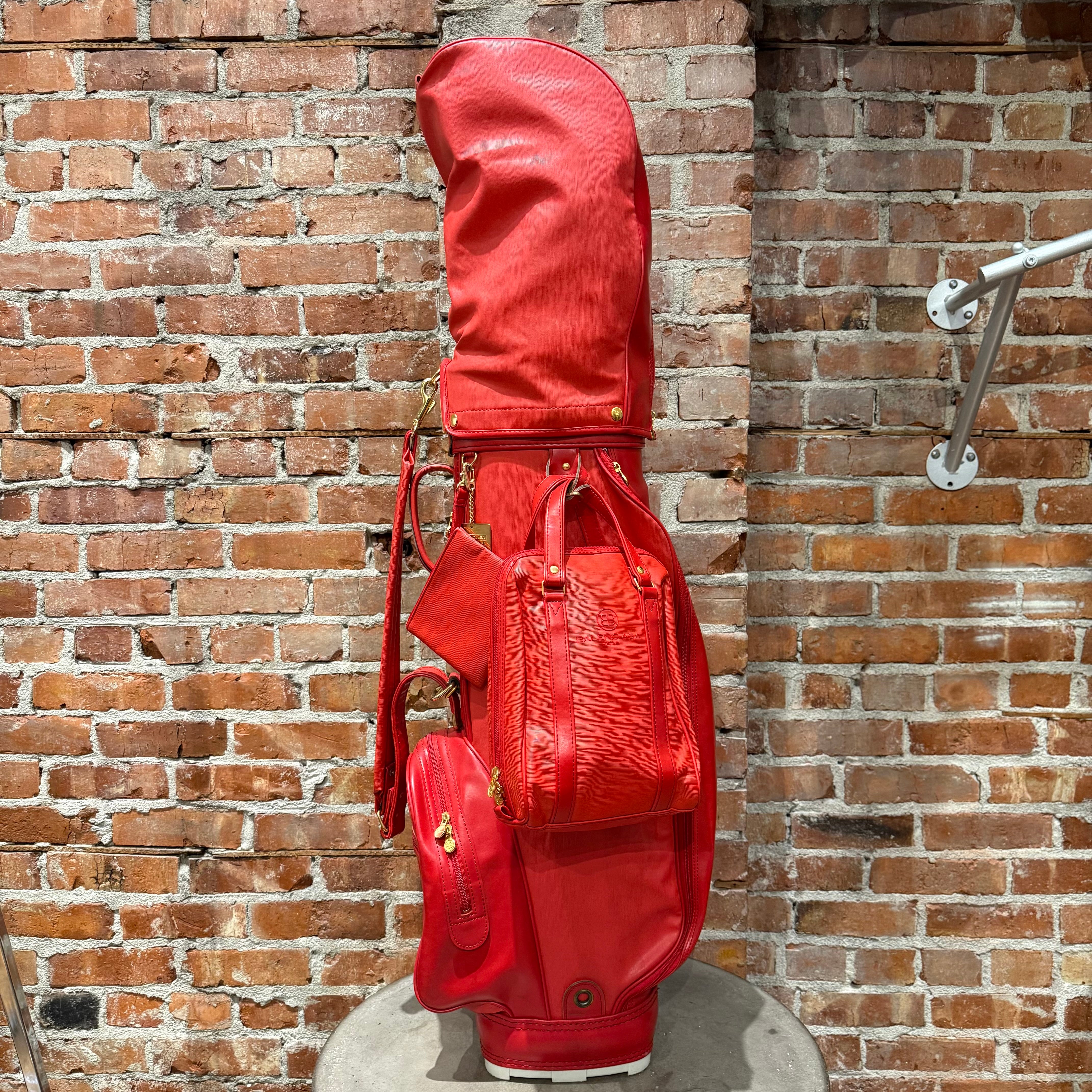 BALENCIAGA JAPAN EXCLUSIVE GOLF BAG SET 'RED' – Sadō Room