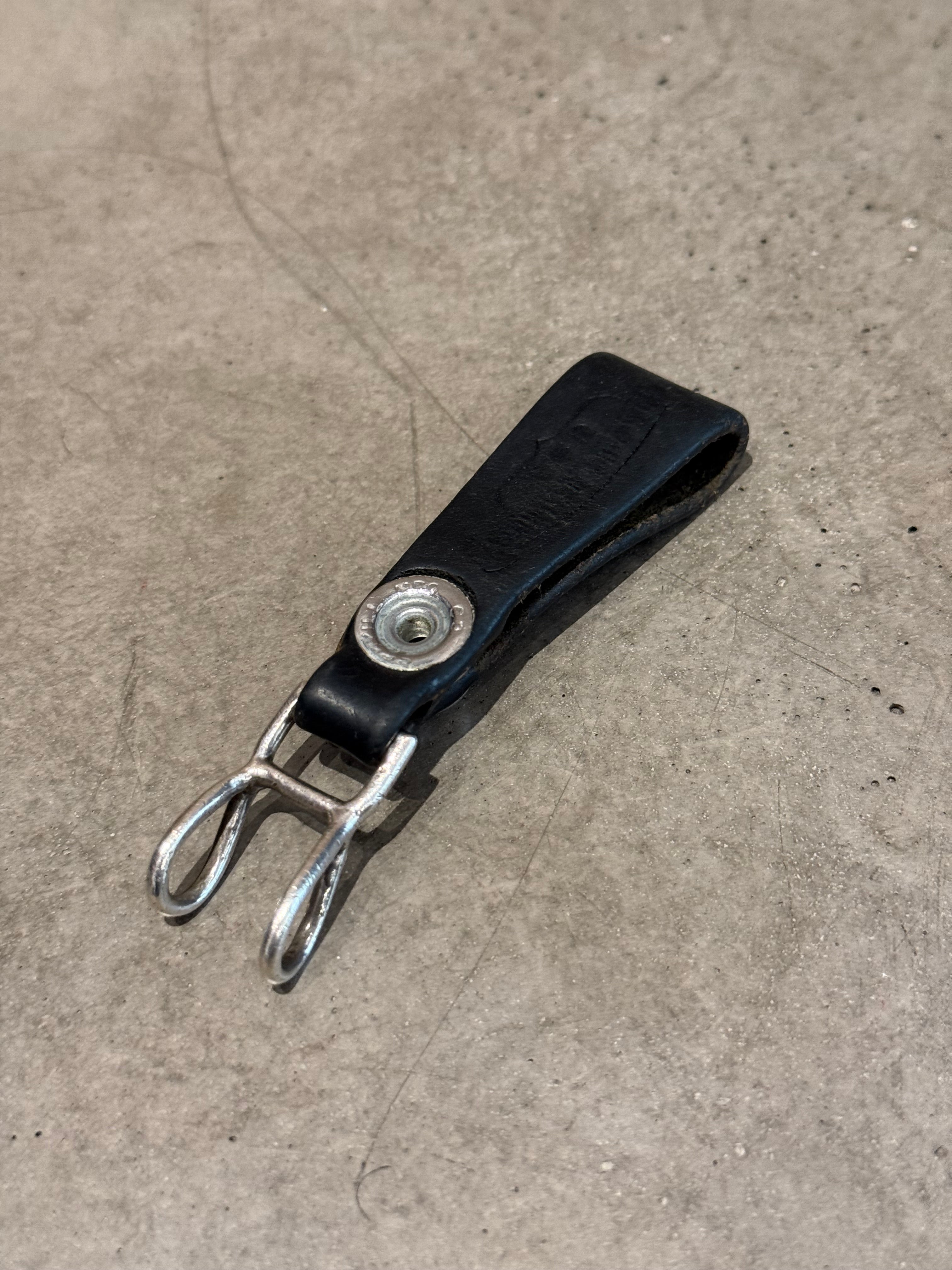 CHROME HEARTS LEATHER HEART BELT LOOP 'BLACK/SILVER' – Sadō Room