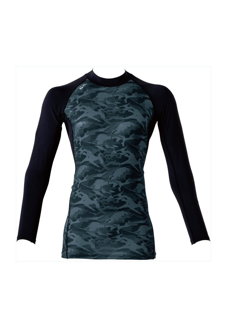 SOWA 8535-42 桑和 ハイネック 裏起毛 長袖サポートシャツ【秋冬用