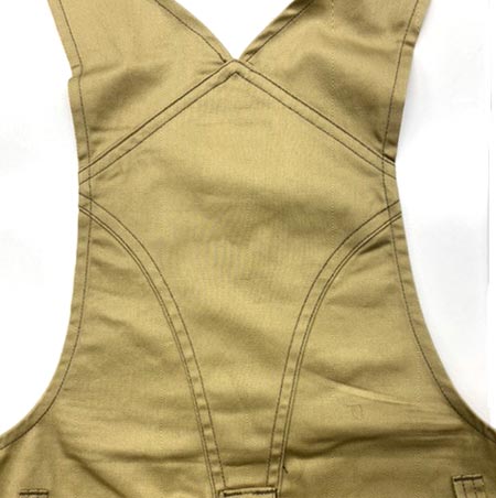 SOWA 29014 桑和 イージーアイロン サロペット 大きいサイズ 8L対応