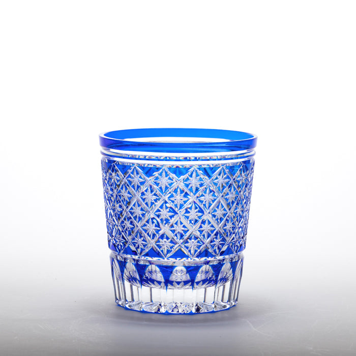 M-266 矢来星重文様 オールド 彩 – 硝子工房 彩鳳