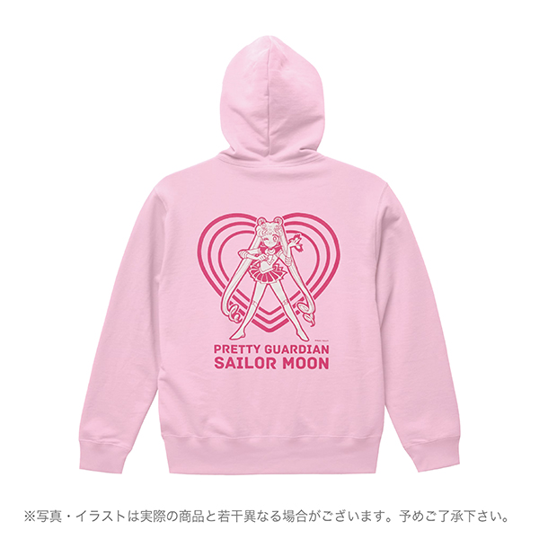 ストアオリジナル パーカー セーラームーン＆ルナ ピンク M: 全商品