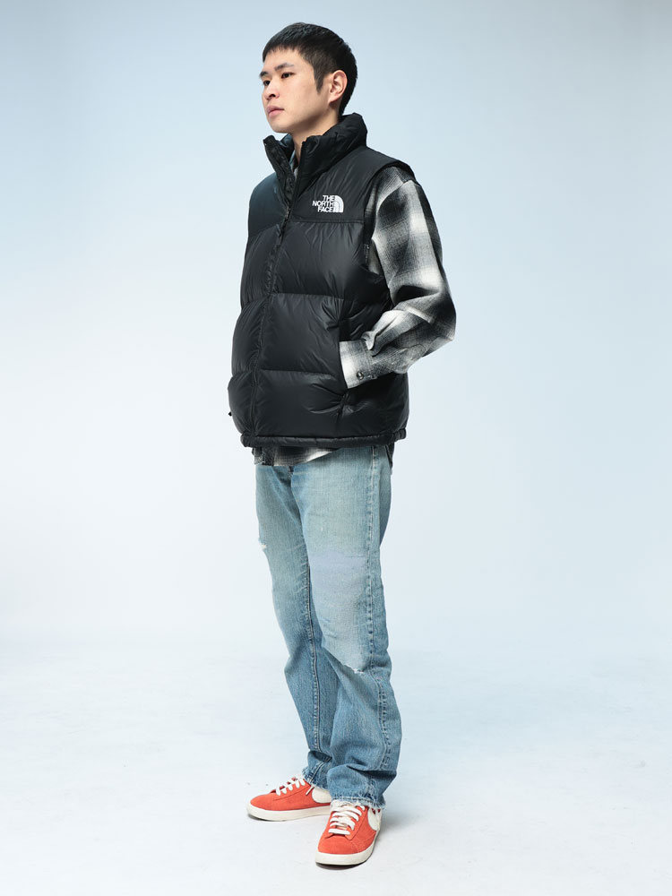 THE NORTH FACE (ザ ノースフェイス) ダウンベスト ヌプシベスト