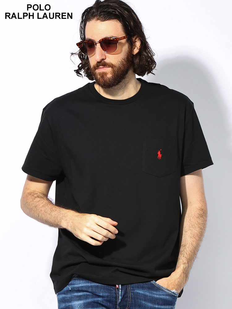 POLO RALPH LAUREN (ポロラルフローレン) ロゴ刺繍入りポケット付