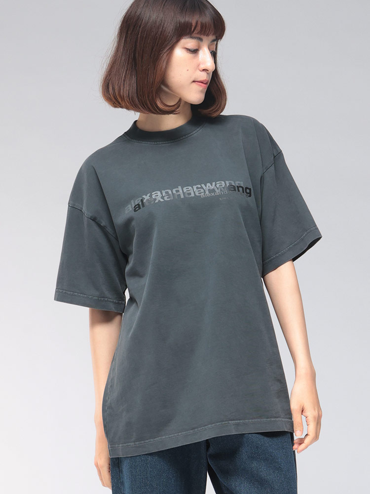 alexanderwang (アレキサンダーワン) フロントロゴプリント 半袖T