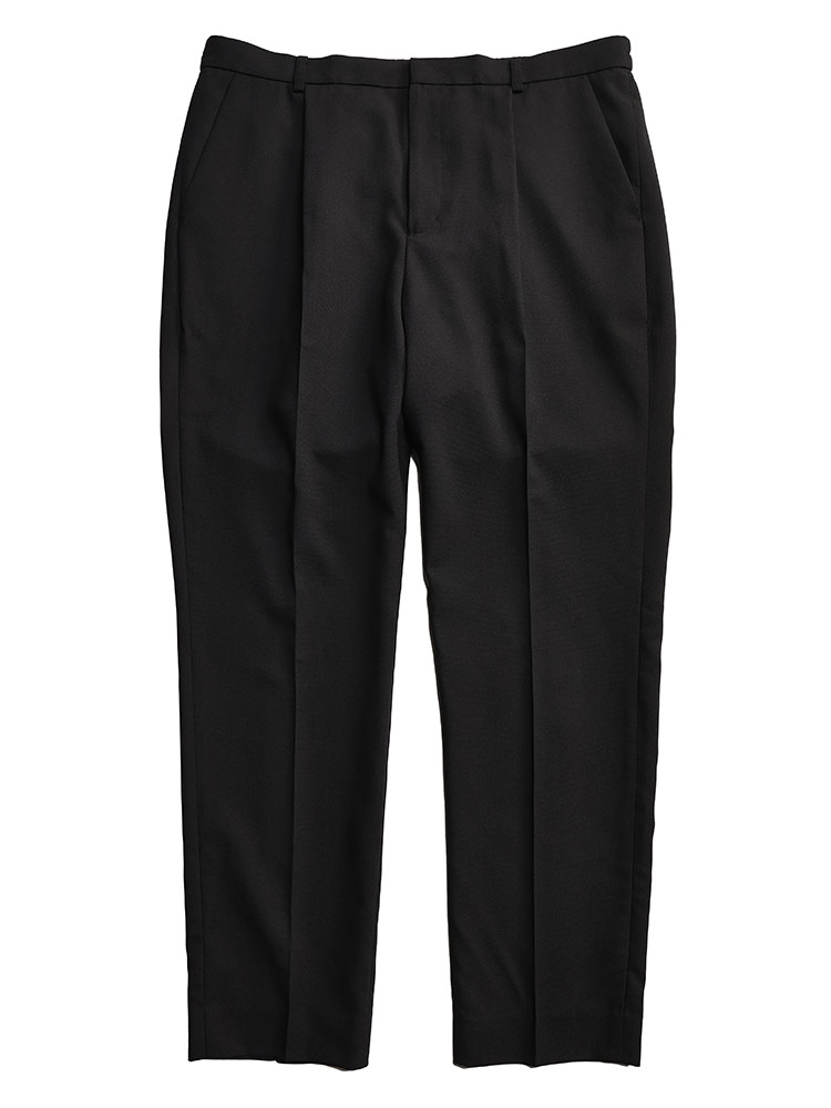 無地 ウエストゴム ワンタック スラックス 3L 4L 5L 6L 紳士服