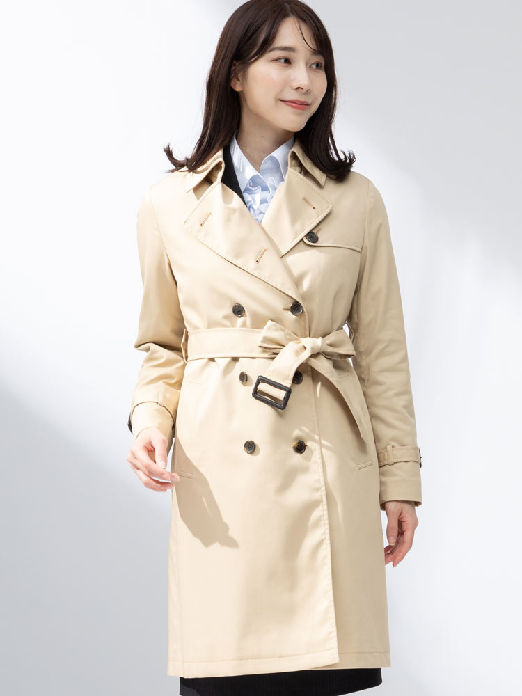 ELGARHYTHM (エルガリズム) 中綿ライナー付き ウエストベルト トレンチ