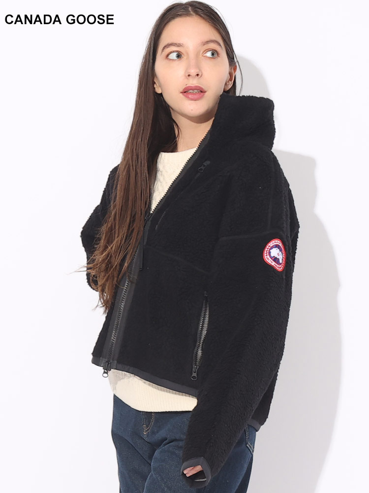 CANADA GOOSE (カナダグース) ボアフリース フルジップ ジャケット