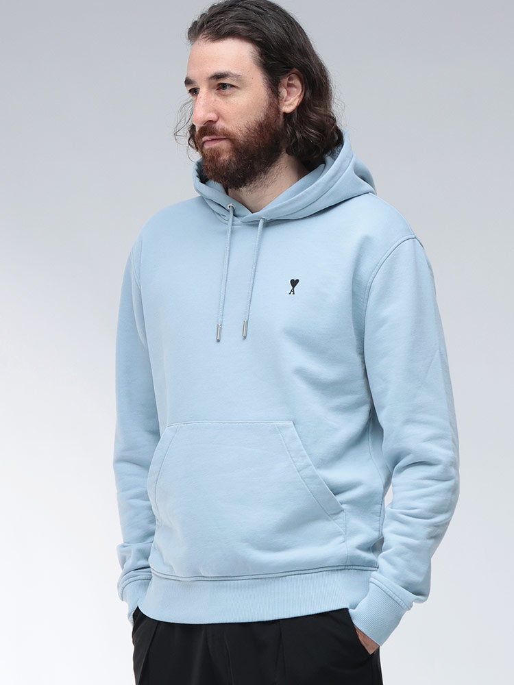 AMI PARIS (アミパリス) Ami de Coeur ループバック コットンフリース