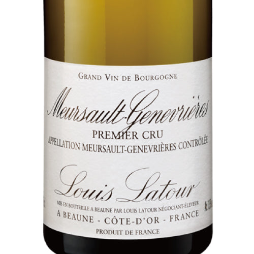 ルイ ラトゥール ムルソー プルミエ クリュ ジュヌヴリエ－ル 2022