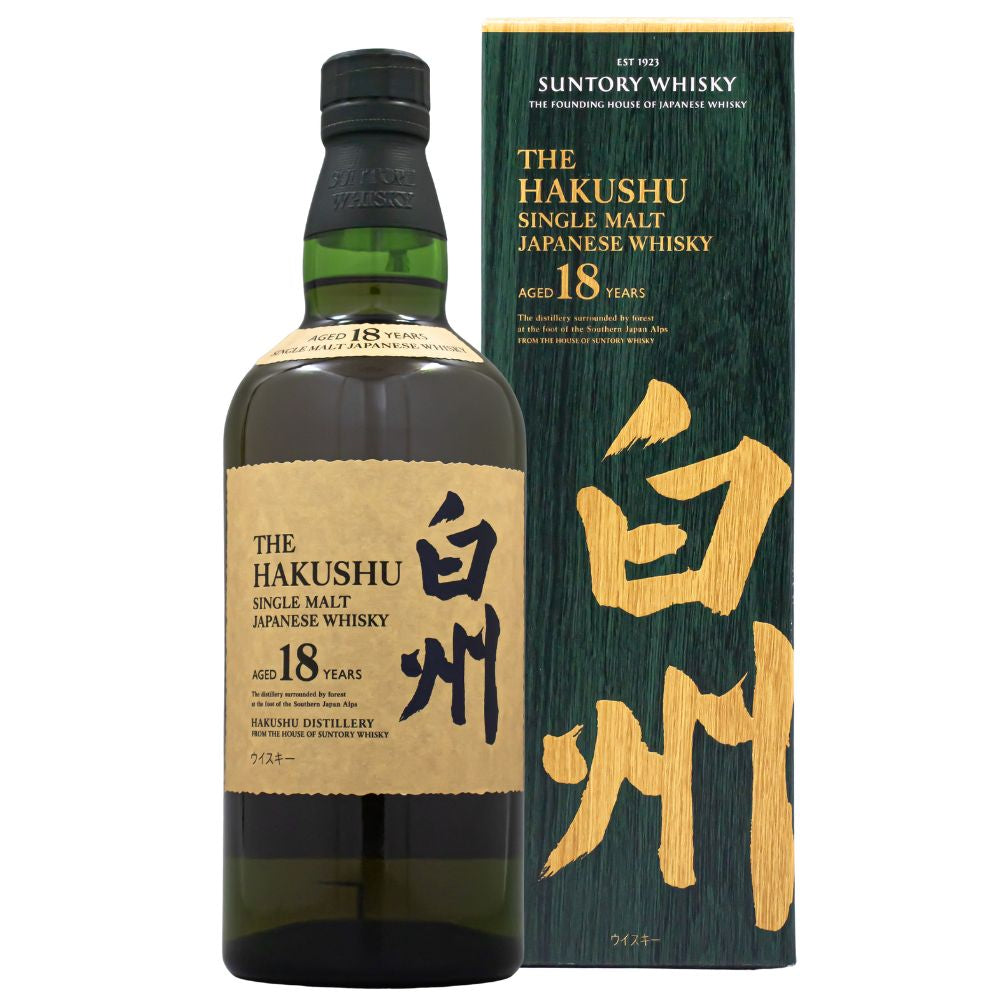 サントリー 白州 18年 シングルモルト 43% 700ml 箱付 ウイスキー