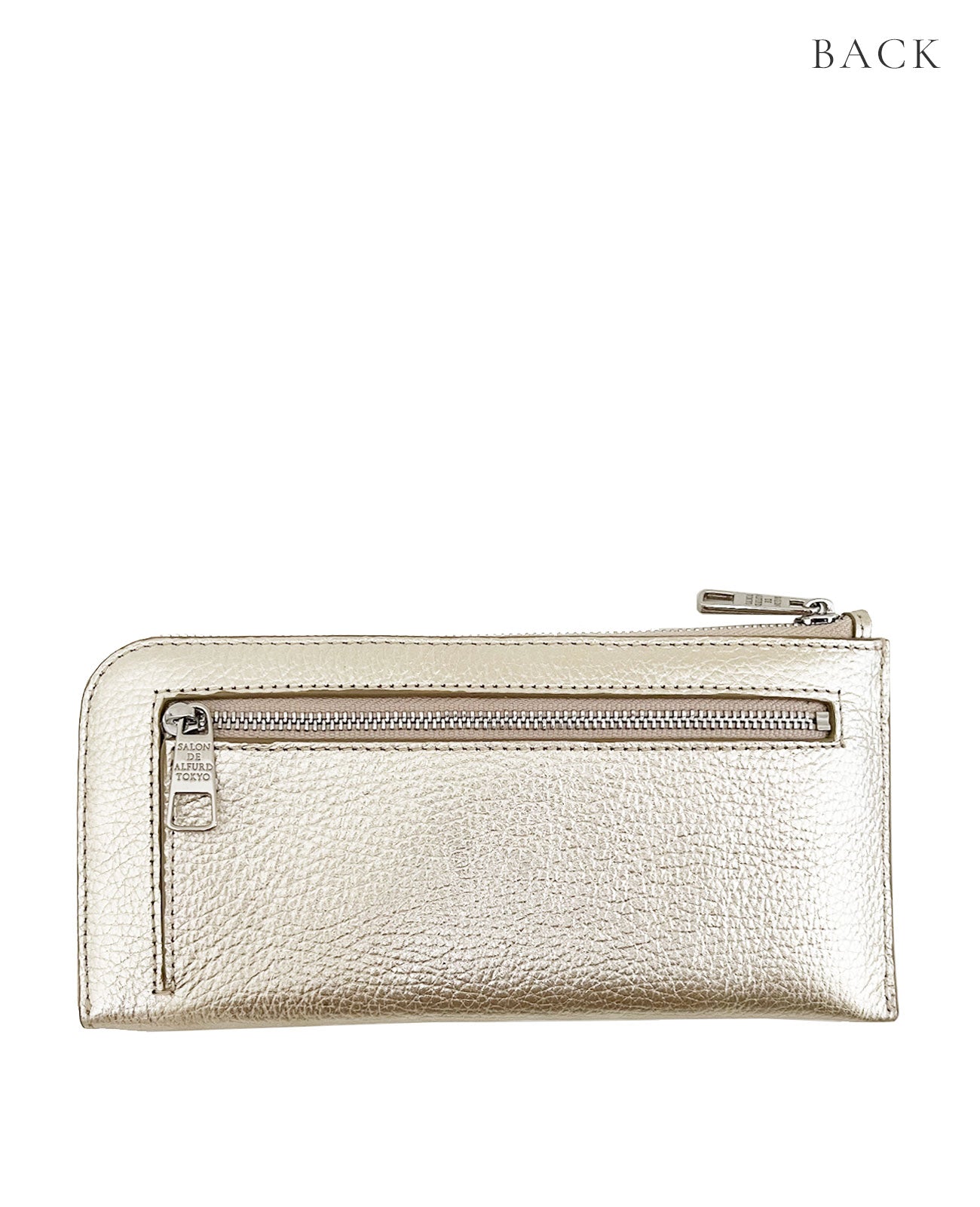 サロンドアルファード L字ファスナー ゴールド 長財布 1820