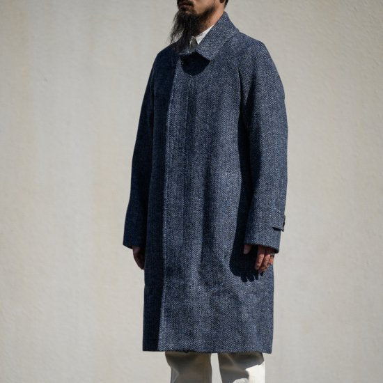 sacai✨パデットツイード ステンカラーコート sacai✨パデットツイード