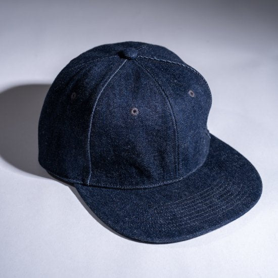 本藍 USネイビーキャップ デニム US Navy Cap Denim Natural Indigo