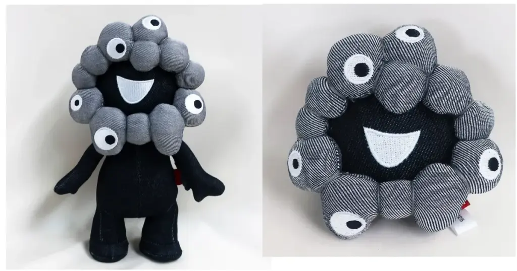 ミャクミャク ジェラートピケ ティッシュケース ぬいぐるみ ジェラート