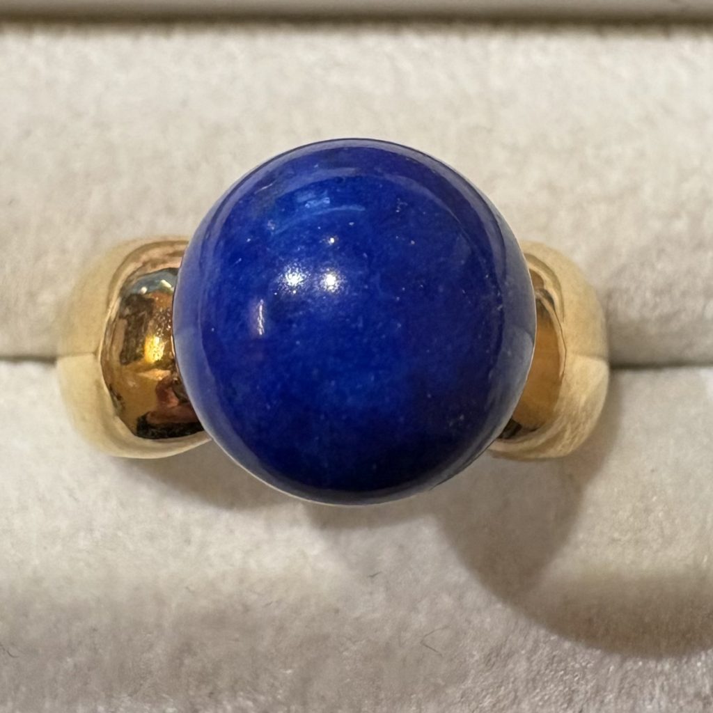 K18 18金 ラピスラズリ リング 指輪の買取実績 | 買取専門店さすがや