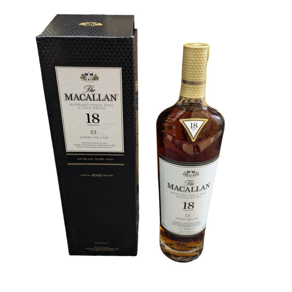 マッカラン18年 シングルモルトウイスキー 2021リリース箱無し