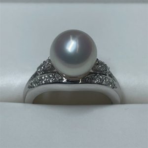 K14WG パールリングの買取実績 | 買取専門店さすがや