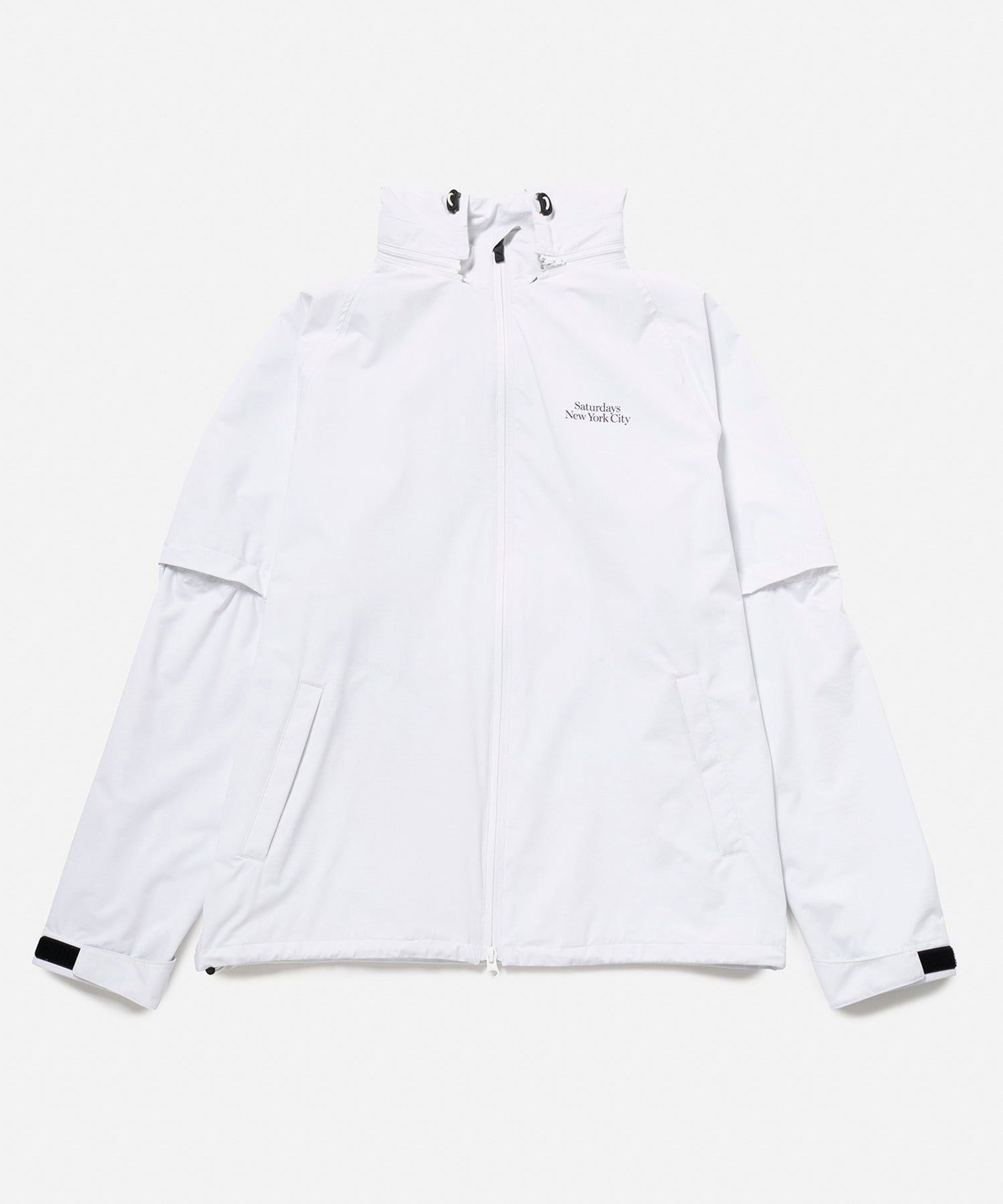 Water Repellent Stretch Woven Zip Hoodie | Saturdays NYC Japan