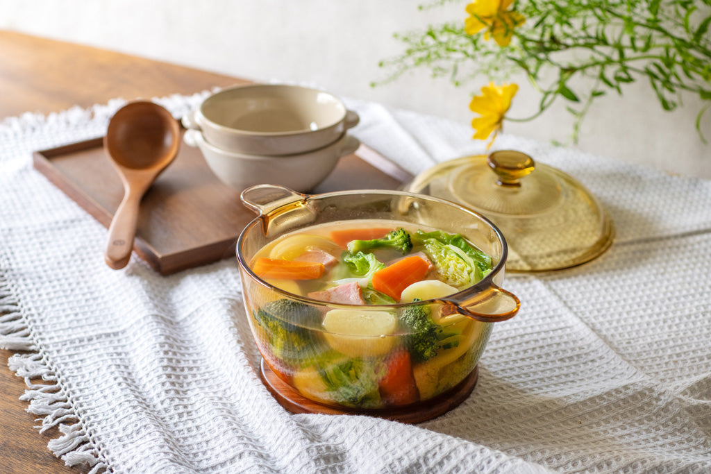 VISIONS 耐熱ガラス製 両手鍋 クックポット 3.5L – 佐藤商会 ONLINE STORE