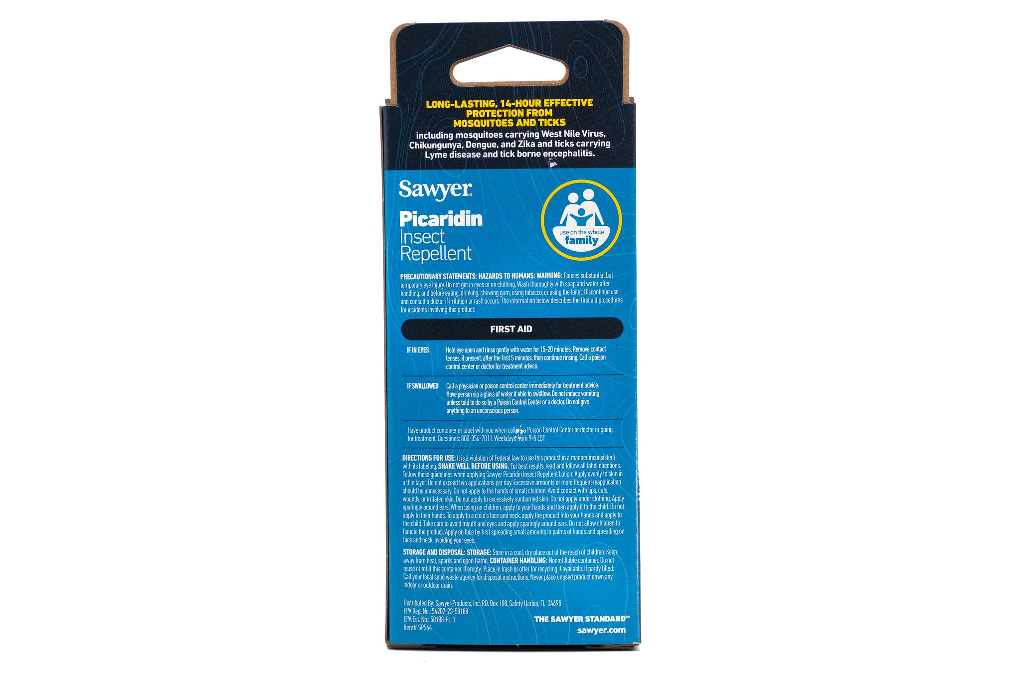 SP564 - Picaridin Insect Repellent Lotion - 4 oz – Sawyer Direct