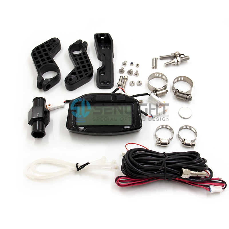 Trail Tech 752-119 Black Digital Speedometer Gauge Kit