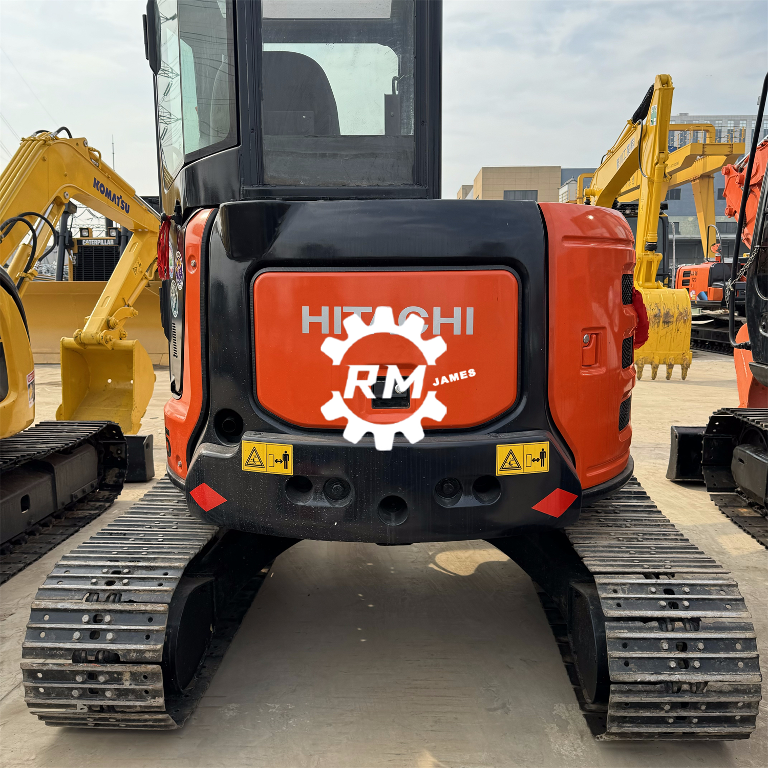 Mini Used Excavator ZX55 - Original Japan Engine, Low Hours