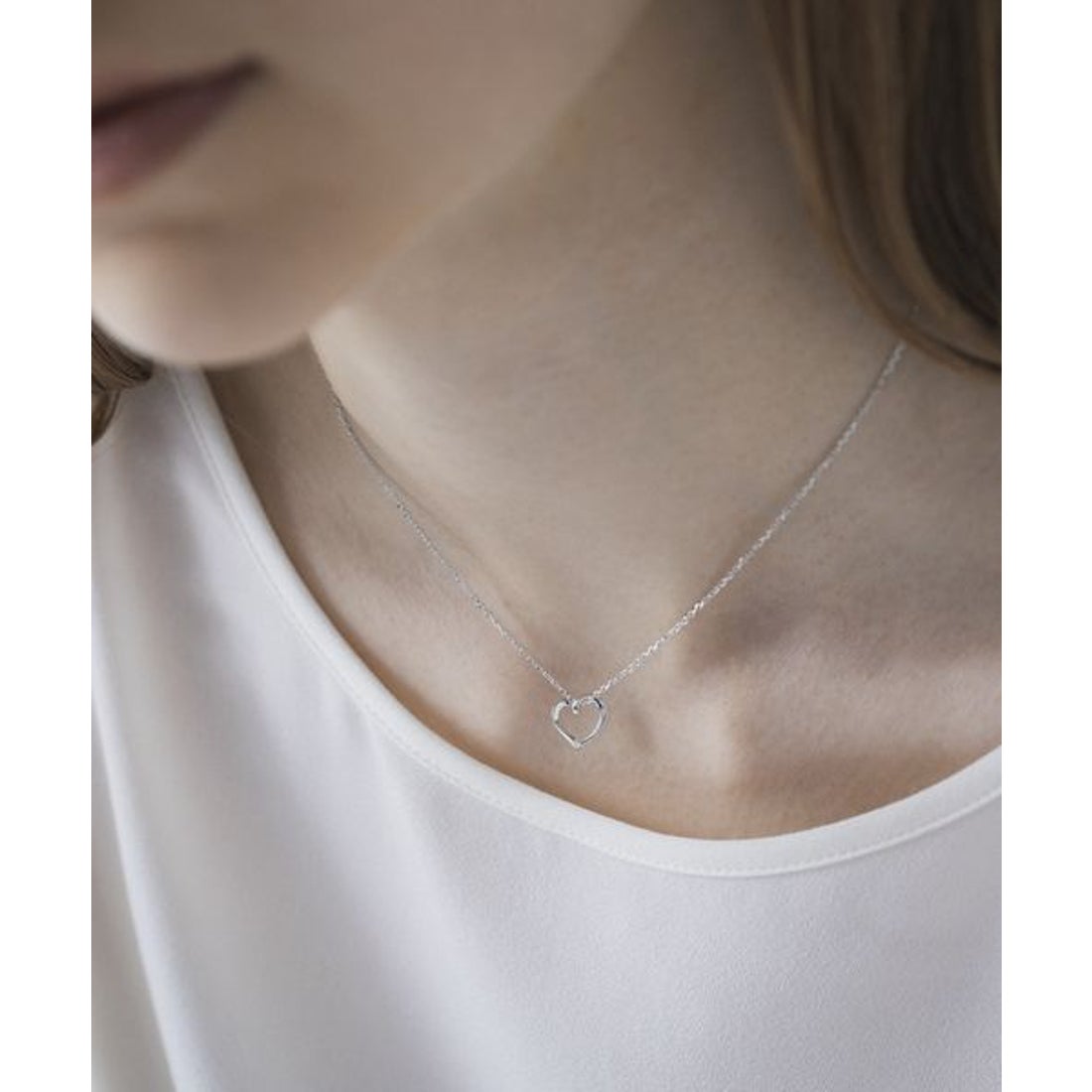 ヨンドシー 4℃ エターナルシルバー ネックレス （シルバー