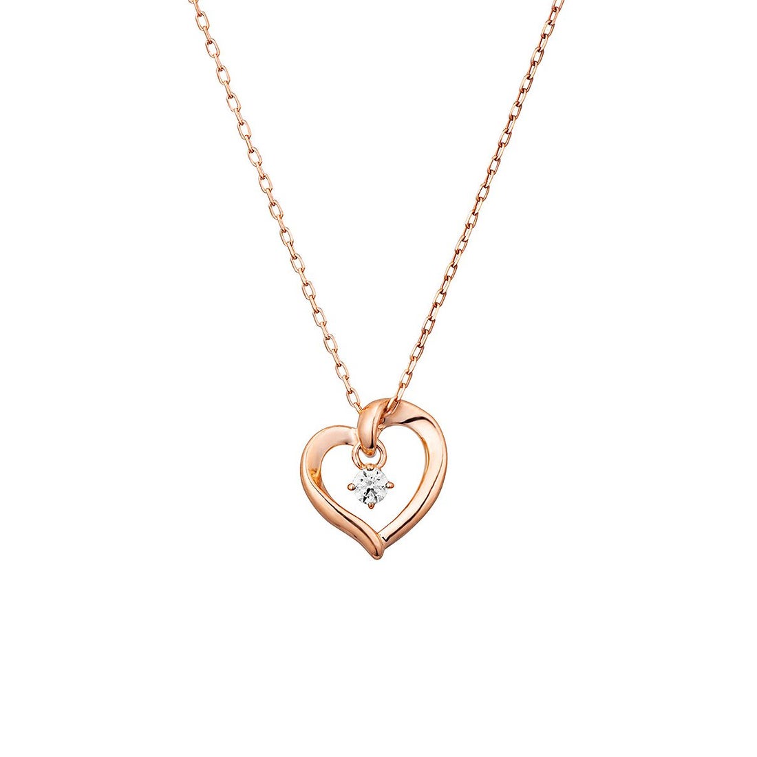 ヨンドシー 4℃ K10ピンクゴールド ネックレス （ピンクゴールド