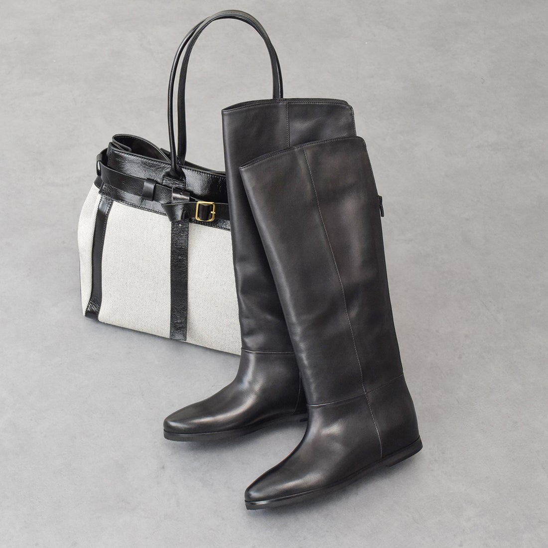 コルソローマ ノーヴェ CORSO ROMA 9 インヒールバックジップロング