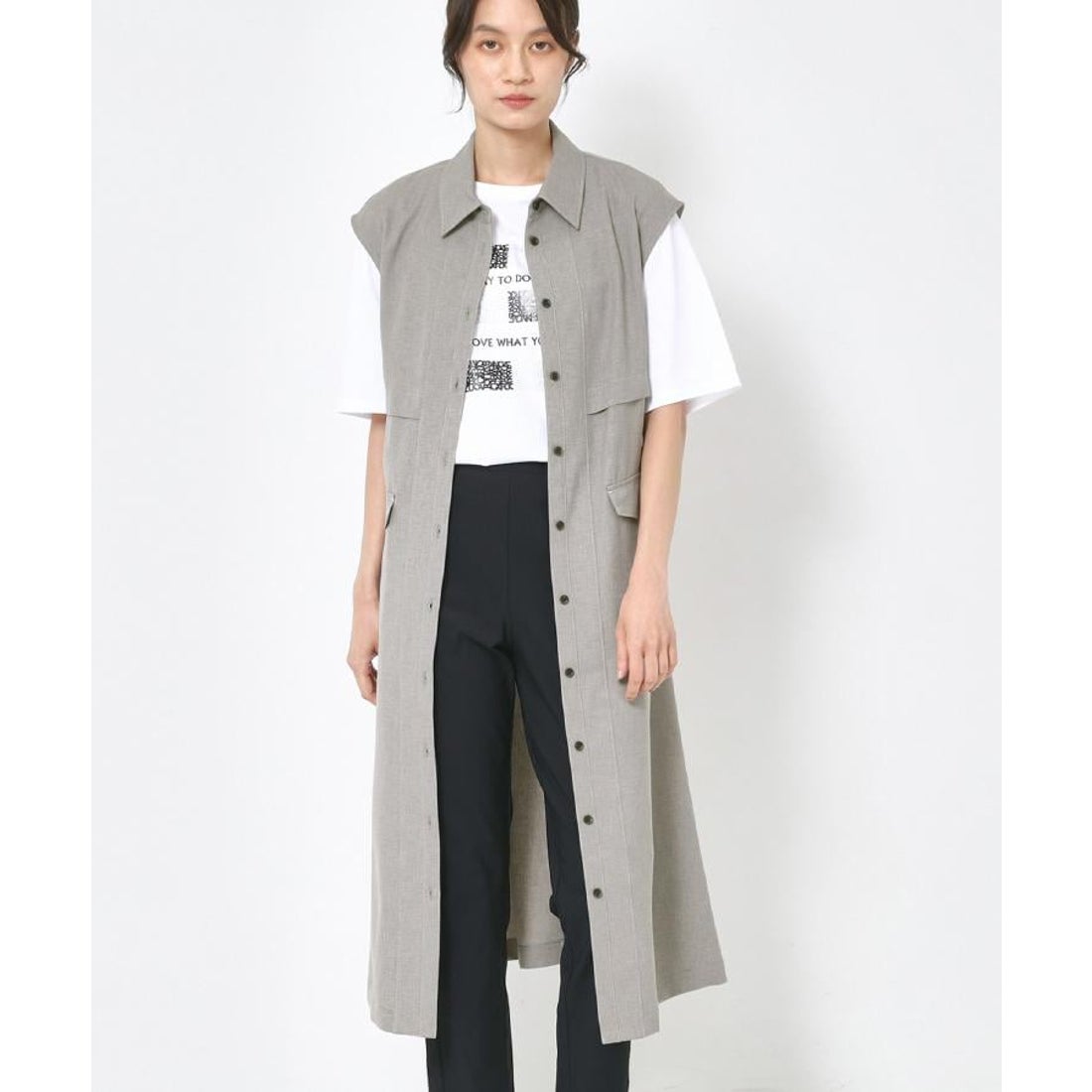 コルディア CORDIER 【洗える】シックツイル トレンチディティール