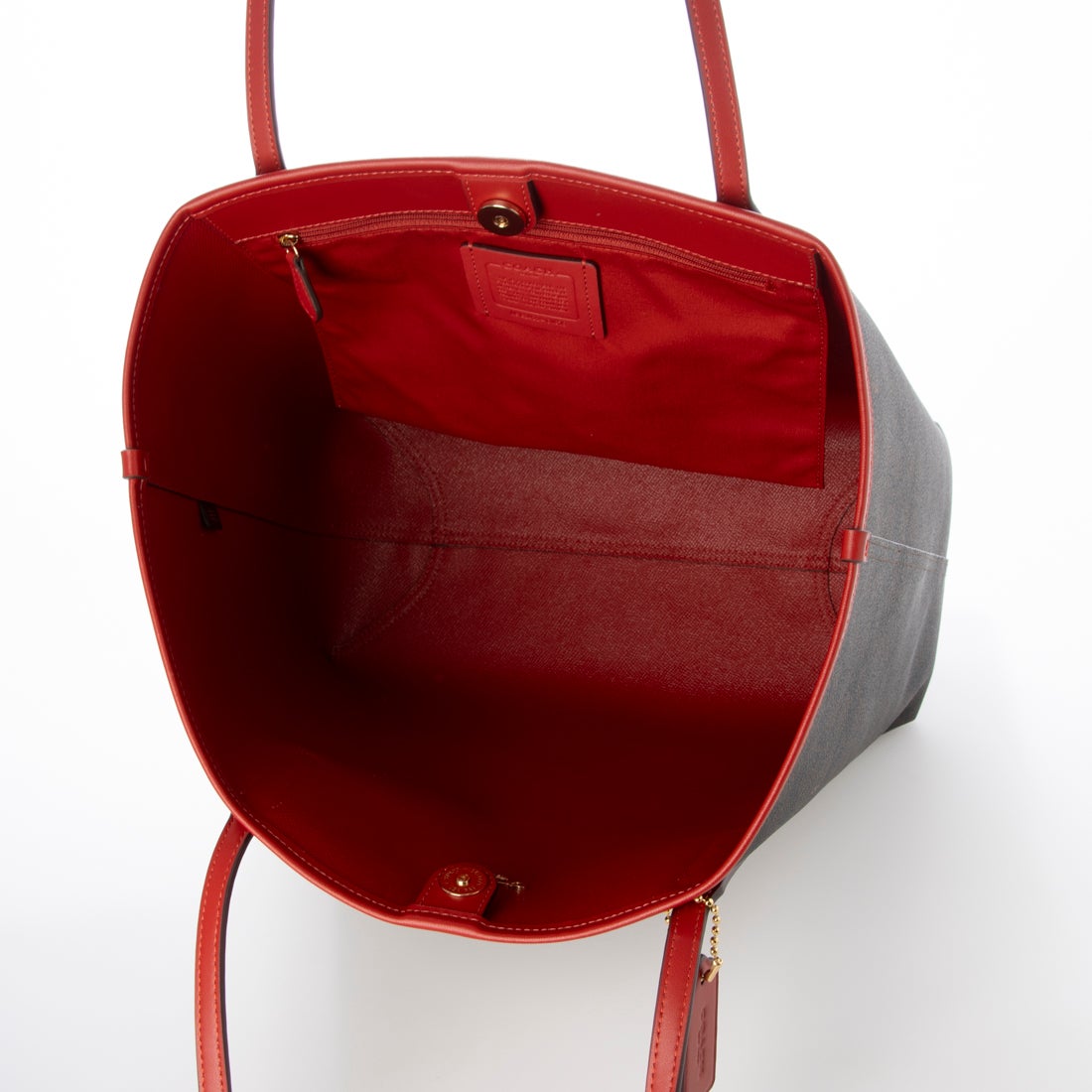 コーチ COACH CV976 トートバッグ A4対応 レディース （ダークブラウン