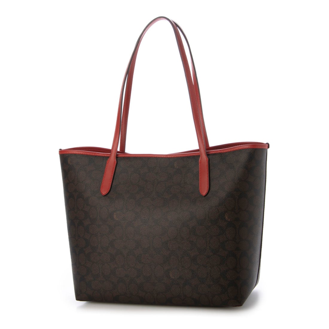コーチ COACH CV976 トートバッグ A4対応 レディース （ダークブラウン