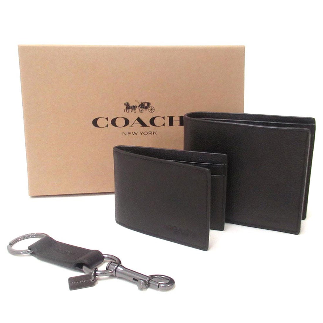コーチ COACH コーチ 財布 COACH メンズ レザー 二つ折り財布 カード