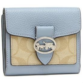 コーチ COACH アウトレット 二つ折り財布 シグネチャー ミニ財布