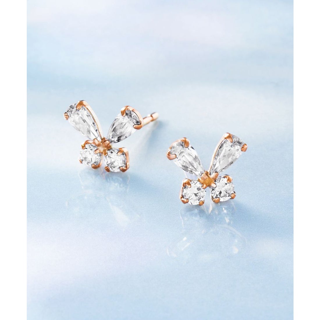 カナルヨンドシー Canal4℃ 【数量限定】K10ピンクゴールド バタフライ