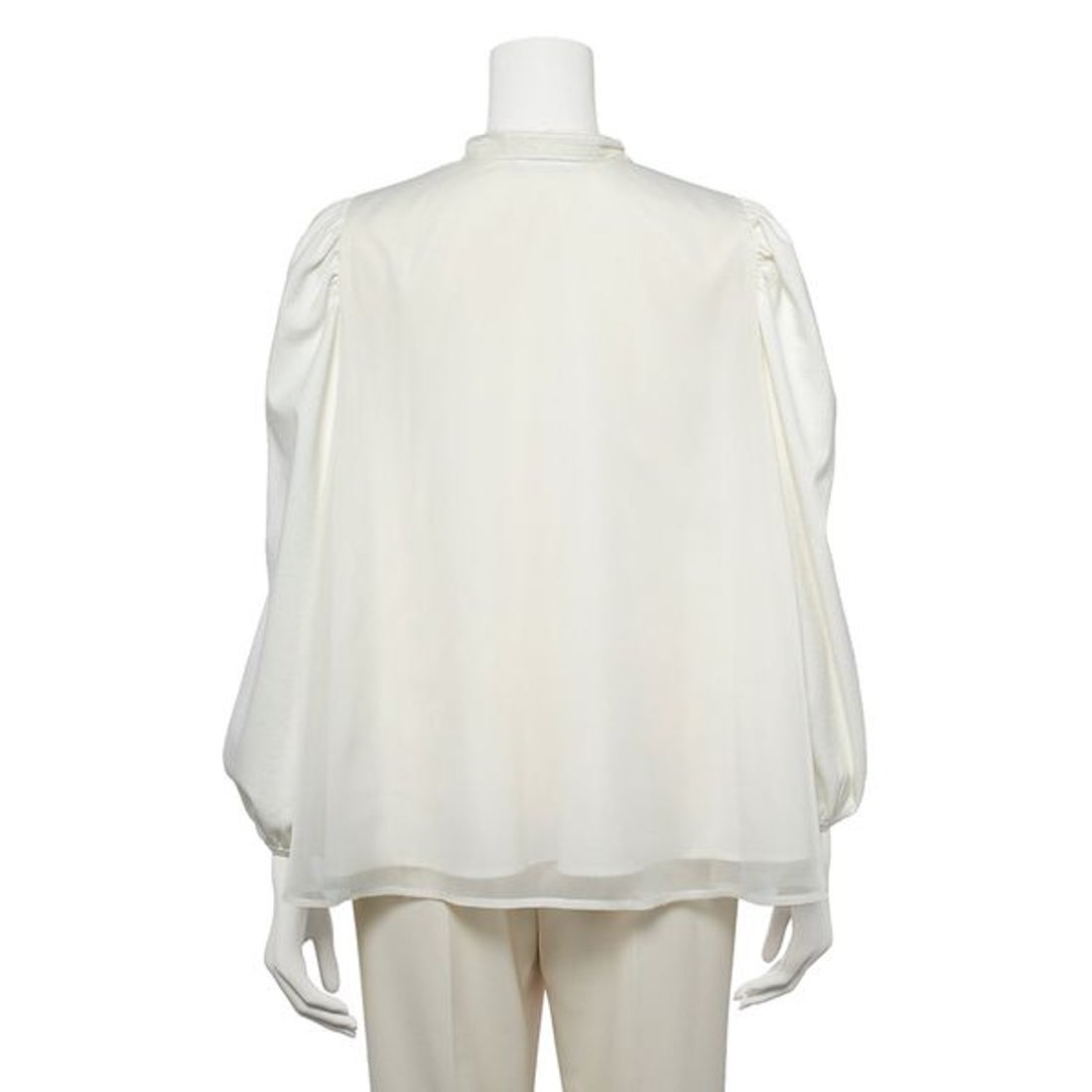 セルフォード CELFORD ニットコンビレイヤードフレアブラウス （OWHT