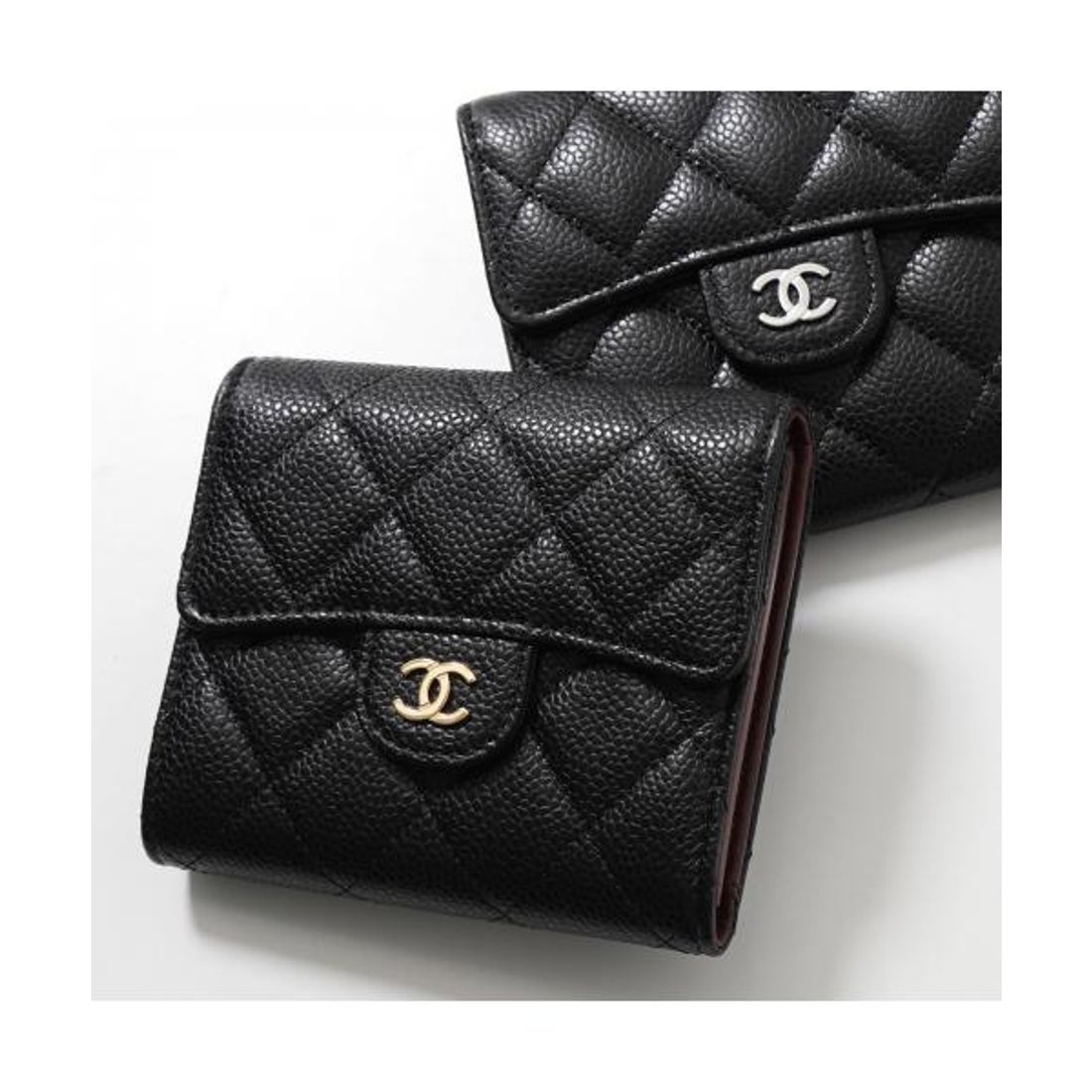 シャネル CHANEL CHANEL 二つ折り財布 AP0231 MATELASSE マトラッセ