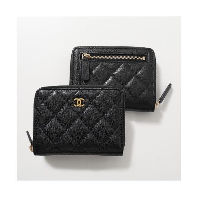 シャネル CHANEL CHANEL 二つ折り財布 AP4652 B10583 MATELASSE