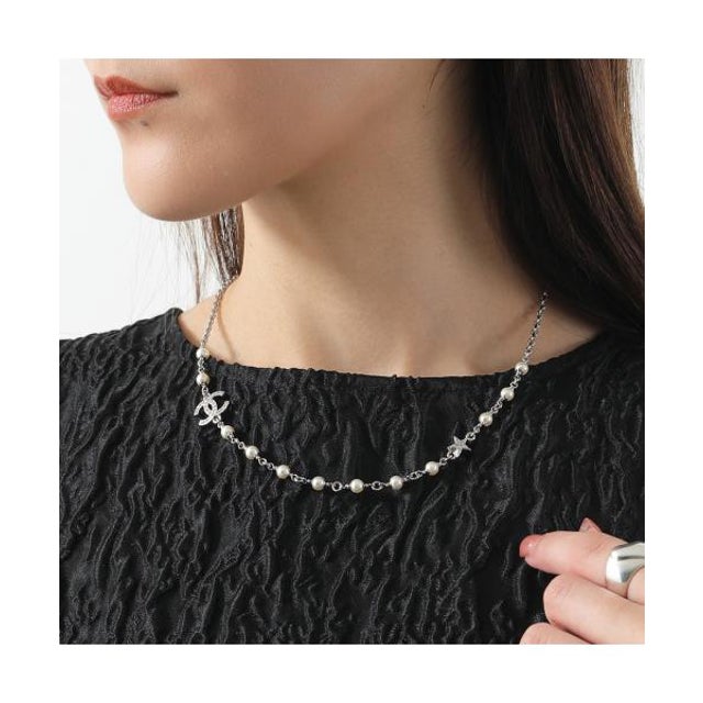 シャネル CHANEL CHANEL ネックレス ABF742 B20575 チョーカー （U0940