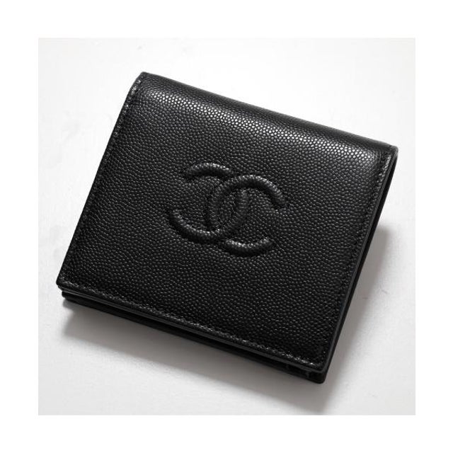 シャネル CHANEL CHANEL 二つ折り財布 AP4656 B20633 ココマーク