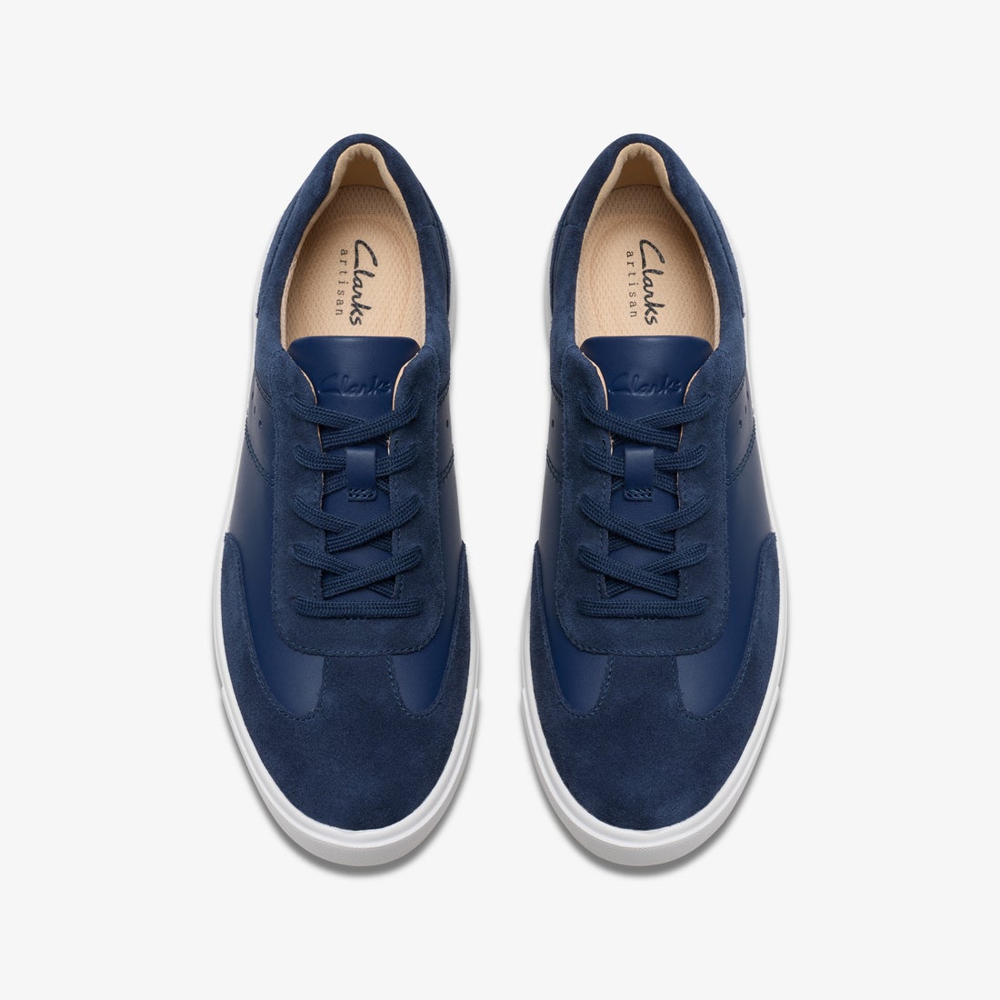 Makea Court / マキアコート （ネイビーレザー） -Clarks (クラークス