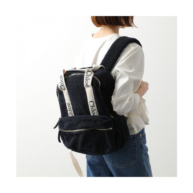 クロエ Chloe Chloe Kids バックパック C20687 ボア ロゴ リュック