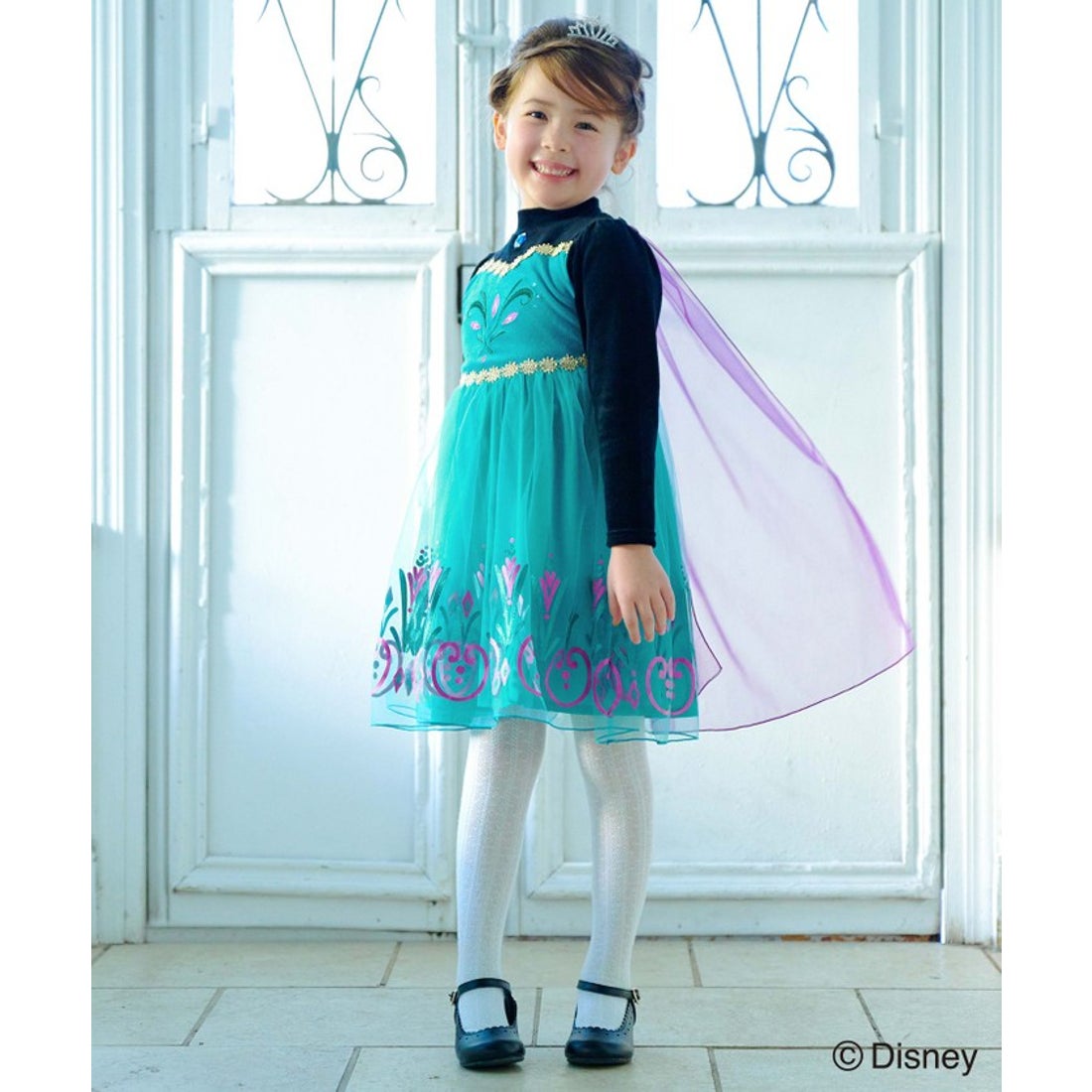 エニィ ANY 【ディズニー/FROZEN】なりきりワンピース （エルサ