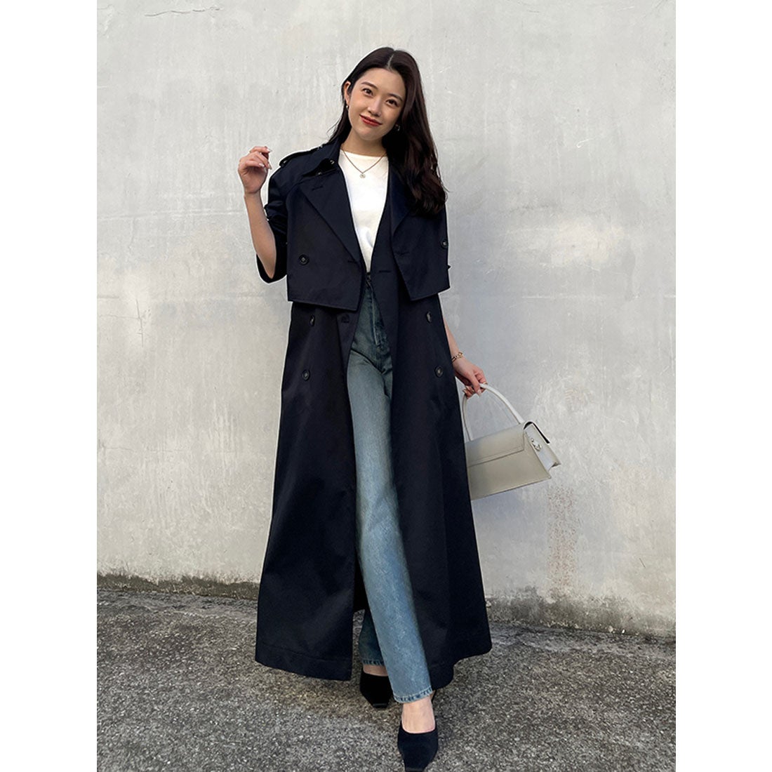 アニュアンス anuans 【23ver.】3wayトレンチコート （BEIGE） -靴