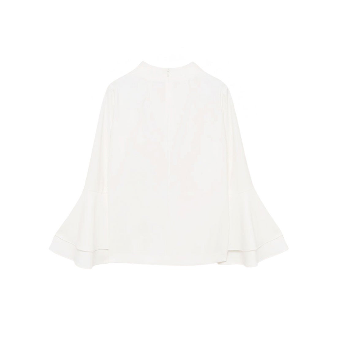 アニュアンス anuans ラッフルスリーブブラウス （BEIGE