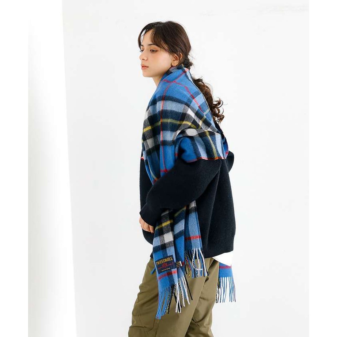 アバハウス ABAHOUSE 【TWEEDMILL/ツイードミル】大判チェック柄