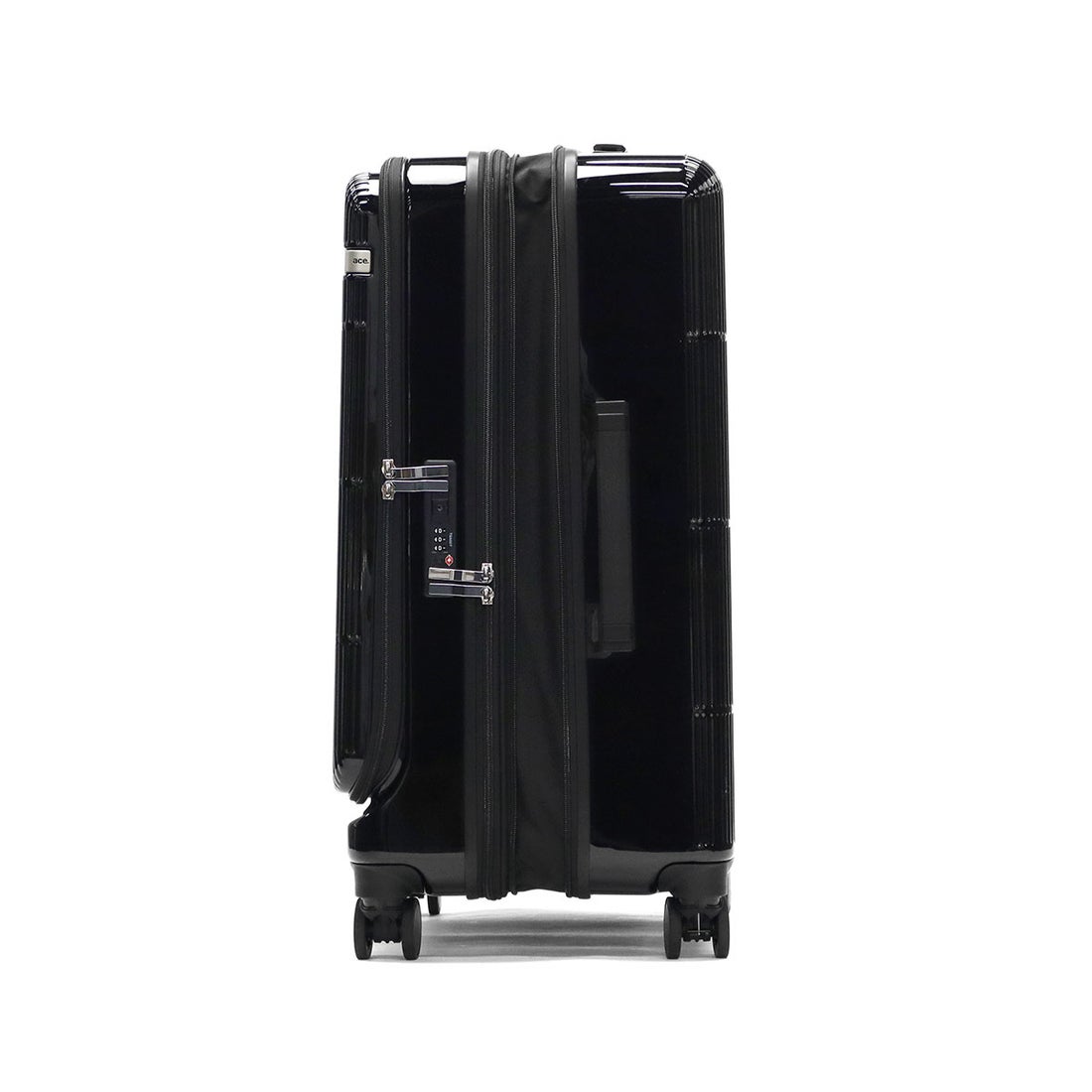 エーストーキョー ace.TOKYO スーツケース フロントオープン 拡張